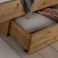 Holz Funktionsbett Mit 2 Schubladen - Smiralda I (dreiteilig) -Valganios Sales holz funktionsbett mit 2 schubladen 2 nachttischen smiralda i 05