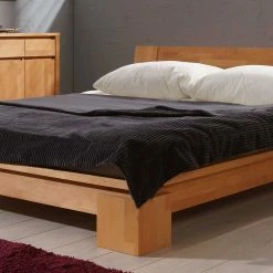 Holzbett Azucar Aus Buche Massivholz -Valganios Sales holzbett buche massivholz geoelt azucar html 03