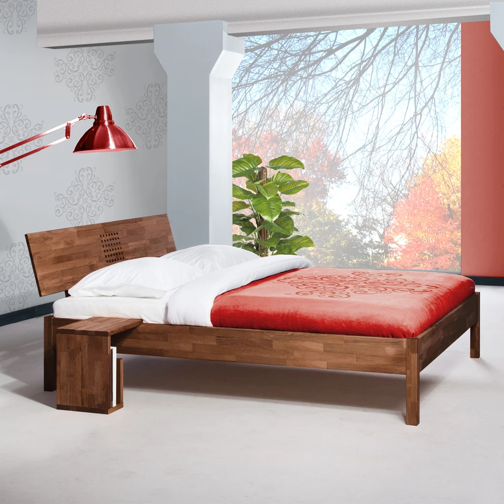 Holzbett Merandes aus Buche Massivholz Holzbett Merandes Aus Buche Massivholz -Valganios Sales holzbett buche massivholz nussbaumfarben merandes html 01