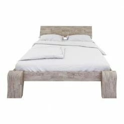 Holzbett Welkin Aus Eiche Massivholz