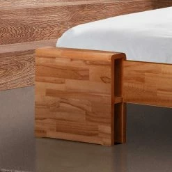 Holzbett Bregina Aus Kernbuche Massiv -Valganios Sales holzbett kernbuche massiv modern bregina html 04