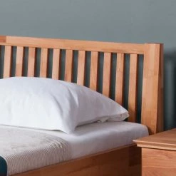 Holzbett Posky Aus Kernbuche Massivholz 6 Holzbett Posky Aus Kernbuche Massivholz -Valganios Sales holzbett kernbuche massivholz sprossenkopfteil posky html 04