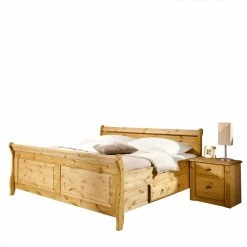 Holzbett Corabia Mit Nachtkommoden (dreiteilig)