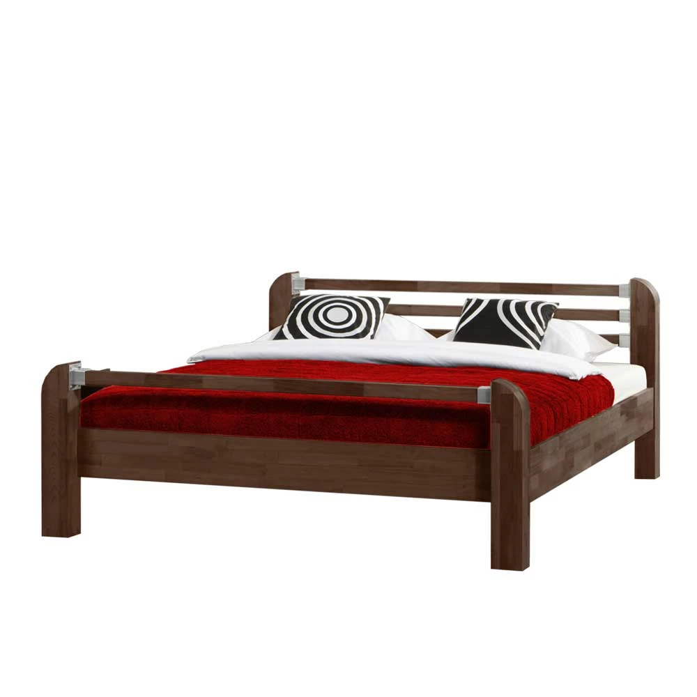 Holzbett Plazur in Nussbaumfarben Holzbett Plazur In Nussbaumfarben -Valganios Sales holzbett nussbaumfarben buche massiv plazur html f