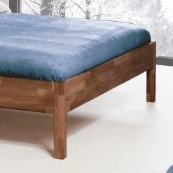 Holzbett Ominikana In Nussbaumfarben -Valganios Sales holzbett nussbaumfarben buche ominikana html 02