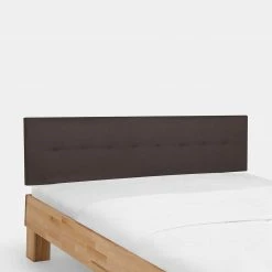 Holzbett Abraham Mit Polsterkopfteil (dreiteilig) 6 Holzbett Abraham Mit Polsterkopfteil (dreiteilig) -Valganios Sales holzbett polsterkopfteil doppelbett set mit zwei nachtkommoden abraham 04