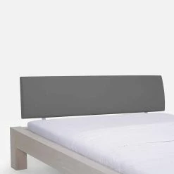 Holzbett Lagossan Aus Wildeiche Weiß Geölt 5 Holzbett Lagossan Aus Wildeiche Weiß Geölt -Valganios Sales holzbett wildeiche weiss geoelt kopfteil gepolstert mit webstoff grau lagossan 03