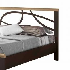 Jugendbett Jaxta In Braun Metall -Valganios Sales jugendbett braun metall eiche massiv jaxta 04