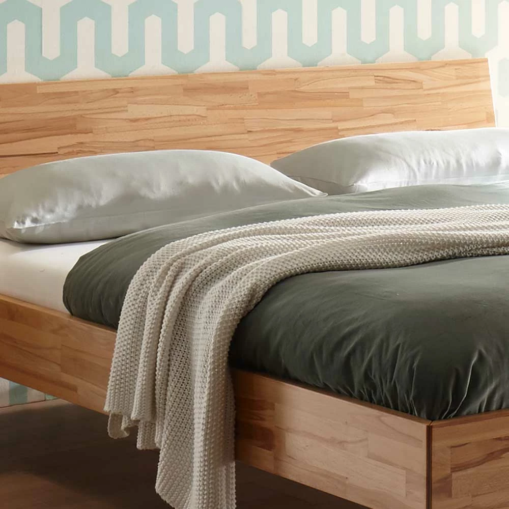 Kernbuche Bett in Natur geölt - Padira (dreiteilig) Kernbuche Bett In Natur Geölt - Padira (dreiteilig) -Valganios Sales kernbuche bett in natur geoelt mit nachtkommoden padira 04