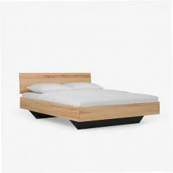 Kernbuche Bett Josue In Schwebe-Optik -Valganios Sales kernbuche bett schwebe optik dunkel gebeizter unterbau auch ueberlaenge josue 02