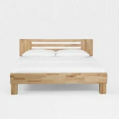 Kernbuche Bett Issiaco Und Zwei Nachtschränke (dreiteilig) -Valganios Sales kernbuche bett zwei nachtschraenke doppelbett 140cm 160cm 180cm issiaco 03