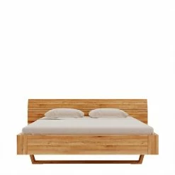 Kernbuche Bettgestell Mit Kufengestell - Stacey -Valganios Sales kernbuche bettgestell mit kufengestell aus massivholz geschliffen geoelt stacey 01