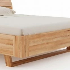 Kernbuche Bettgestell Mit Kufengestell - Stacey -Valganios Sales kernbuche bettgestell mit kufengestell aus massivholz geschliffen geoelt stacey 02