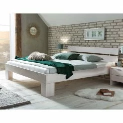 Kernbuche Scandi Doppelbett In Weiß - Paryra 3 Kernbuche Scandi Doppelbett In Weiß - Paryra -Valganios Sales kernbuche scandi doppelbett in weiss lackiert optional mit bettkasten paryra 01
