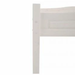 Kiefer Massivholzbett In Weiß Lasiert - Ugo -Valganios Sales kiefer massivholzbett in weiss lasiert als einzel oder doppelbett ugo 05