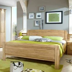 Komfort Doppelbett Navumel Mit Stauraum-Kopfteil -Valganios Sales komfort doppelbett stauraum kopfteil teilmassive eiche navumel 03
