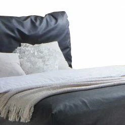 Kunstleder Boxspringbett In Anthrazit - Oktaria -Valganios Sales kunstleder boxspringbett in anthrazit mit ttf matratze in h2 h3 oktaria 04