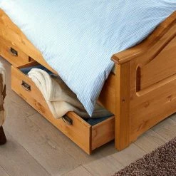 Landhaus Holzbett In Kiefer Natur - Vocoja 8 Landhaus Holzbett In Kiefer Natur - Vocoja -Valganios Sales landhaus holzbett in kiefer natur mit lattenrost optional bettkasten vocoja 03