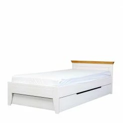 Landhausbett In 90x200 Oder 120x200 - Envicron -Valganios Sales landhausbett in 90x200 oder 120x200 weiss eichefarben aus kiefer envicron 03