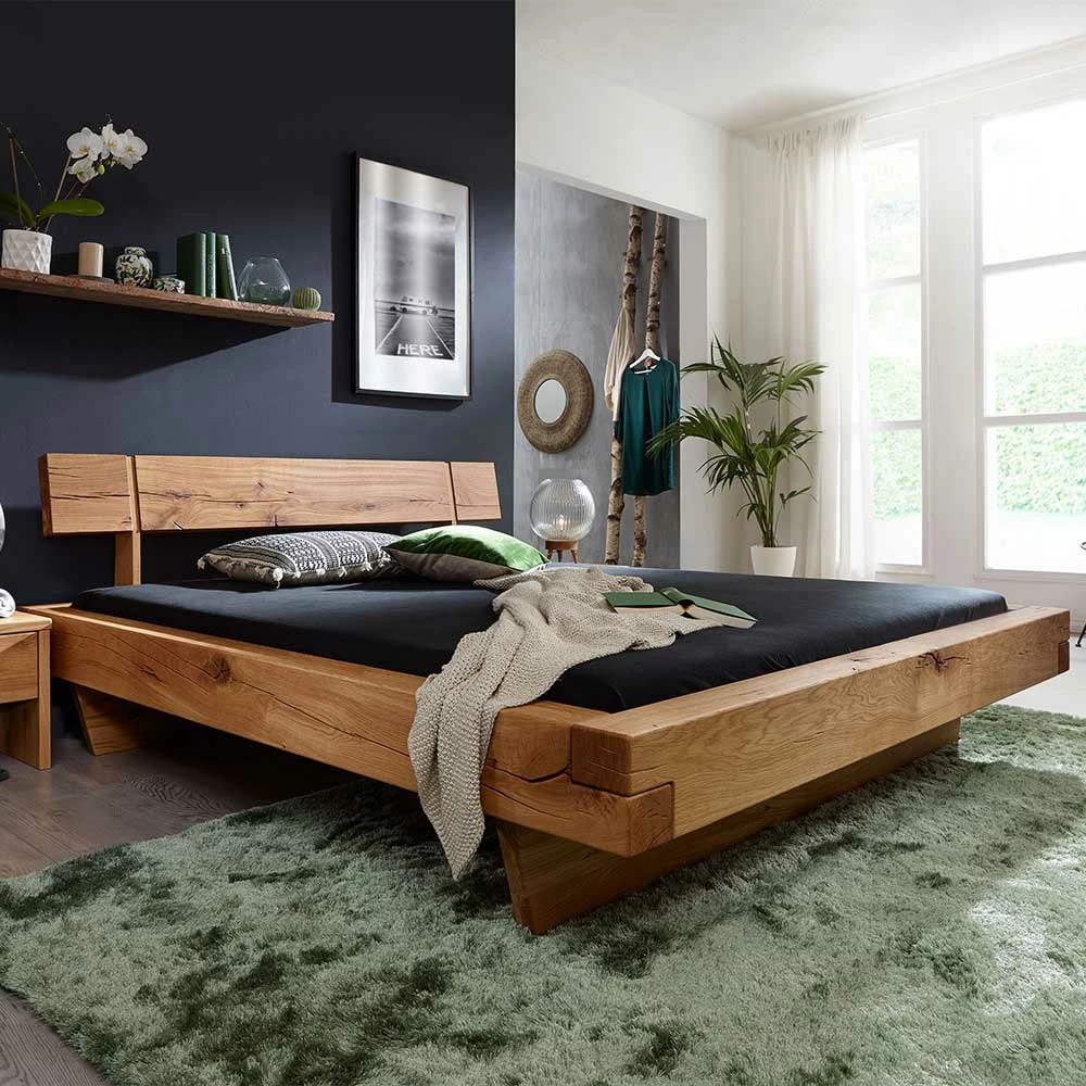 Landhausstil Bett aus Wildeiche geölt - Couras Landhausstil Bett Aus Wildeiche Geölt - Couras -Valganios Sales landhausstil bett aus wildeiche geoelt in 4 groessen online bestellen couras 01