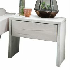 Massives Balkenbett In Weiß Lasiert - Restania -Valganios Sales massives balkenbett in weiss lasiert aus kiefer in drei groessen restania 04