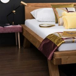 Massives Fichte Holzbett In Vier Größen - Etresk -Valganios Sales massives fichte holzbett in vier groessen bis 200x200 cm liegeflaeche etresk 05