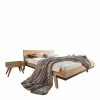 Massives Holzbett Set In Wildeiche - Elscura (dreiteilig) 2 Massives Holzbett Set In Wildeiche - Elscura (dreiteilig) -Valganios Sales massives holzbett set in wildeiche mit zwei nachtkommoden elscura f