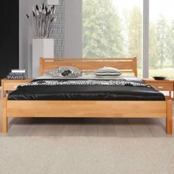 Massivholz Bett Vereny Aus Buche -Valganios Sales massivholz bett buche modern vereny 02