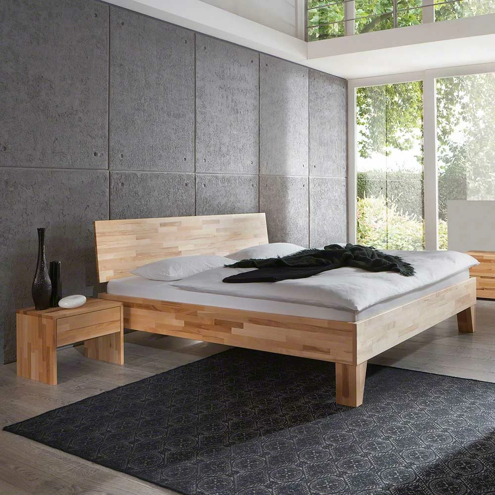 Massivholz Doppelbett Acientra aus Kernbuche geölt (dreiteilig) Massivholz Doppelbett Acientra Aus Kernbuche Geölt (dreiteilig) -Valganios Sales massivholz doppelbett kernbuche geoelt z.b. in 180x200cm acientra 01