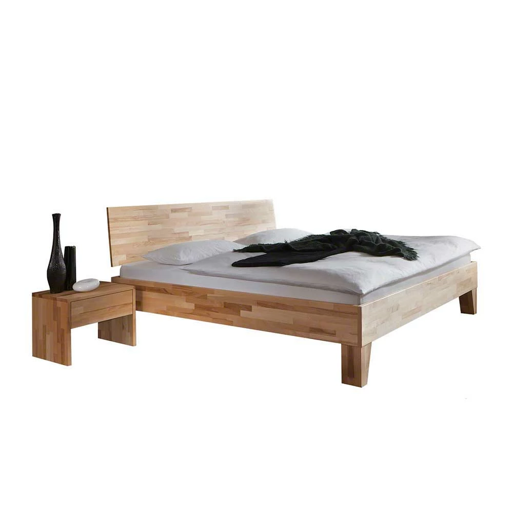 Massivholz Doppelbett Acientra aus Kernbuche geölt (dreiteilig) Massivholz Doppelbett Acientra Aus Kernbuche Geölt (dreiteilig) -Valganios Sales massivholz doppelbett kernbuche geoelt z.b. in 180x200cm acientra f