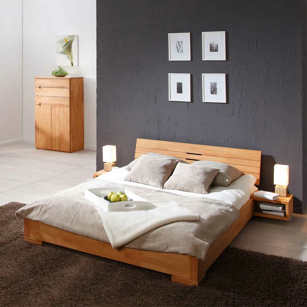 Massivholzbett Leonal aus Buche Massivholzbett Leonal Aus Buche -Valganios Sales massivholzbett buche modern leonal html 01