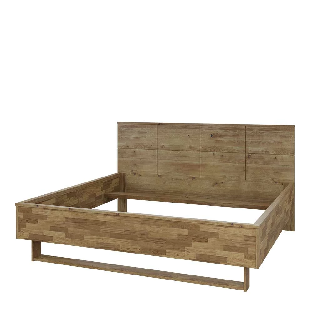 Massivholzbett in Eiche Bianco geölt - Vervesdo Massivholzbett In Eiche Bianco Geölt - Vervesdo -Valganios Sales massivholzbett in eiche bianco geoelt mit buegelgestell aus holz vervesdo f