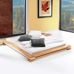 Massivholzbett Uminga Aus Kernbuche Geölt -Valganios Sales massivholzbett kernbuche geoelt dachschraege uminga html 02