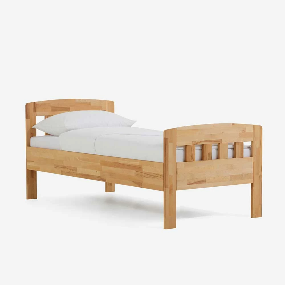 Massivholzbett Greeno mit Kopf- und Fußteil Massivholzbett Greeno Mit Kopf- Und Fußteil -Valganios Sales massivholzbett kopf und fussteil kernbuche natur geoelt greeno 02