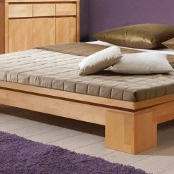 Massivholzbett Tabitan Ohne Kopfteil -Valganios Sales massivholzbett kopfteil buche tabitan html 02