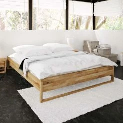 Massivholzbett Anuala Ohne Kopfteil -Valganios Sales massivholzbett kopfteil modern anuala 01