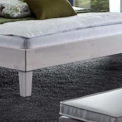 Massivholzbett Edward In Weiß 5 Massivholzbett Edward In Weiß -Valganios Sales massivholzbett weiss buche edward 03