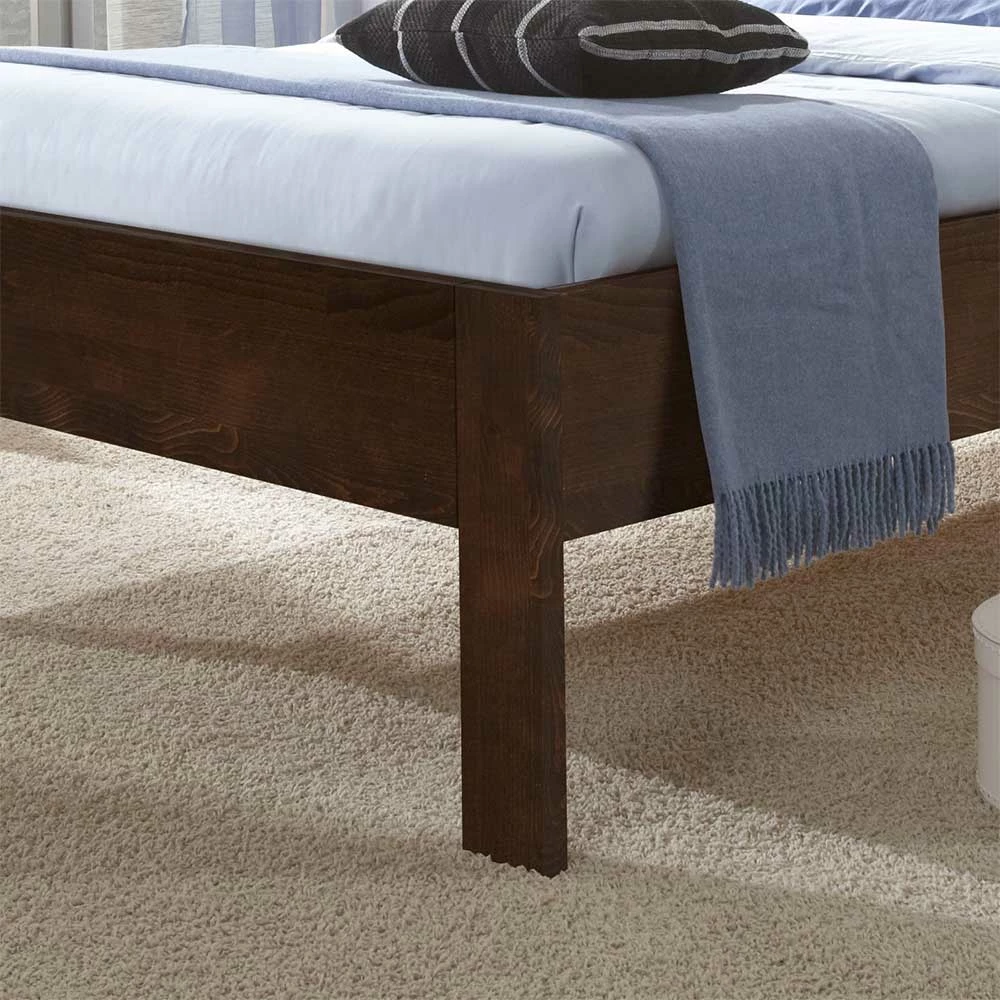 Massivholzbett Filomena in Wenge Massivholzbett Filomena In Wenge -Valganios Sales massivholzbett wenge buche massivholz filomena 03