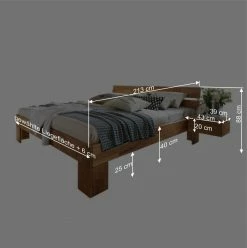 Massivholzbett Cranos Aus Wildeiche 6 Massivholzbett Cranos Aus Wildeiche -Valganios Sales massivholzbett wildeiche 180x200 cranos be