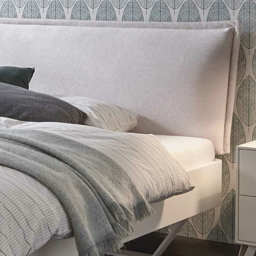 Material Mix Designbett mit Kufen - Saltenas Material Mix Designbett Mit Kufen - Saltenas -Valganios Sales material mix designbett mit kufen in weiss beige online kaufen saltenas 02