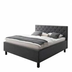 Microfaser Doppelbett Mit Bettkasten - Canossa