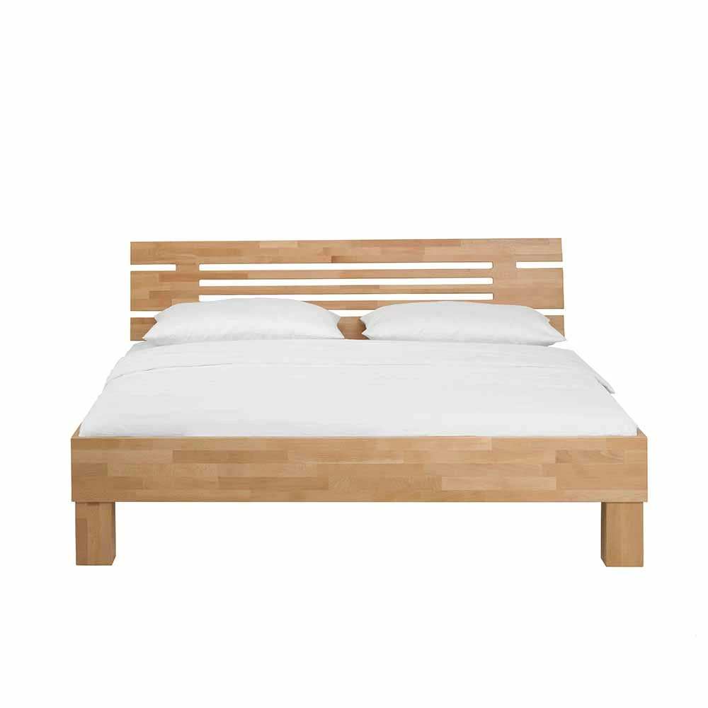 Modernes Buche Holzbett Pinatory mit Kopfteil Modernes Buche Holzbett Pinatory Mit Kopfteil -Valganios Sales modernes buche holzbett kopfteil klar lackiert pinatory 02