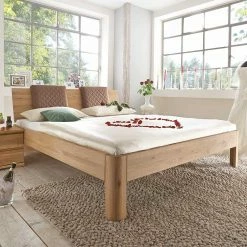 Modernes Holzbett Aus Wildeiche - Aivan