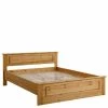Modernes Landhausbett Aus Kiefer - Inhusa -Valganios Sales modernes landhausbett aus kiefer optional mit stauraum inhusa f