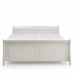 Modernes Landhausbett In Weiß - Kazanova 3 Modernes Landhausbett In Weiß - Kazanova -Valganios Sales modernes landhausbett in weiss aus kiefer massivholz kazanova 01