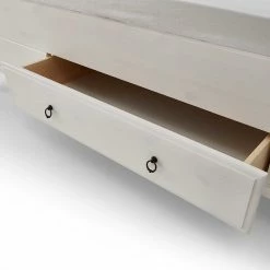 Modernes Landhausbett In Weiß & Grau - Caneon -Valganios Sales modernes landhausbett in weiss grau 90x200 oder 100x200 caneon 03