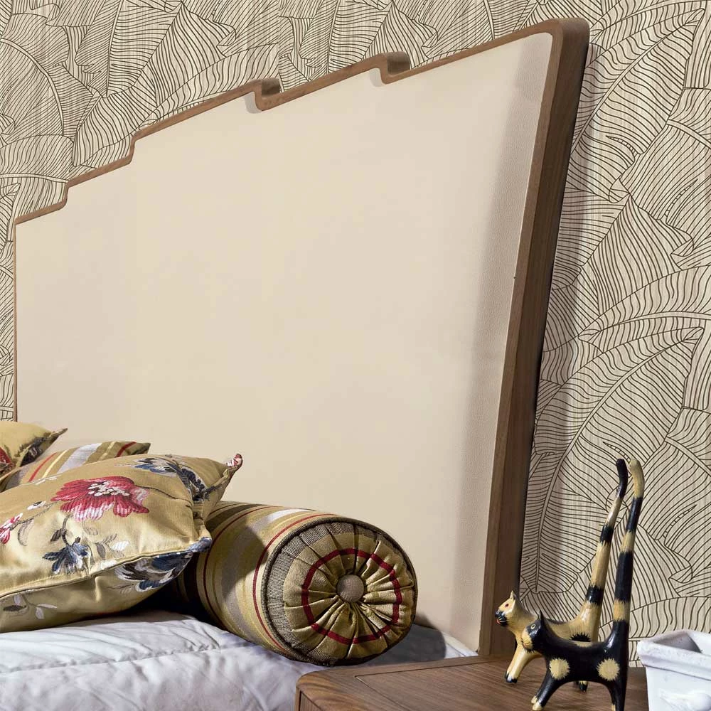 Retro Bett 180x200 & Nachttische - Morvon (dreiteilig) Retro Bett 180x200 & Nachttische - Morvon (dreiteilig) -Valganios Sales retro bett 180x200 nachttische aus massivholz nussbaum morvon 05