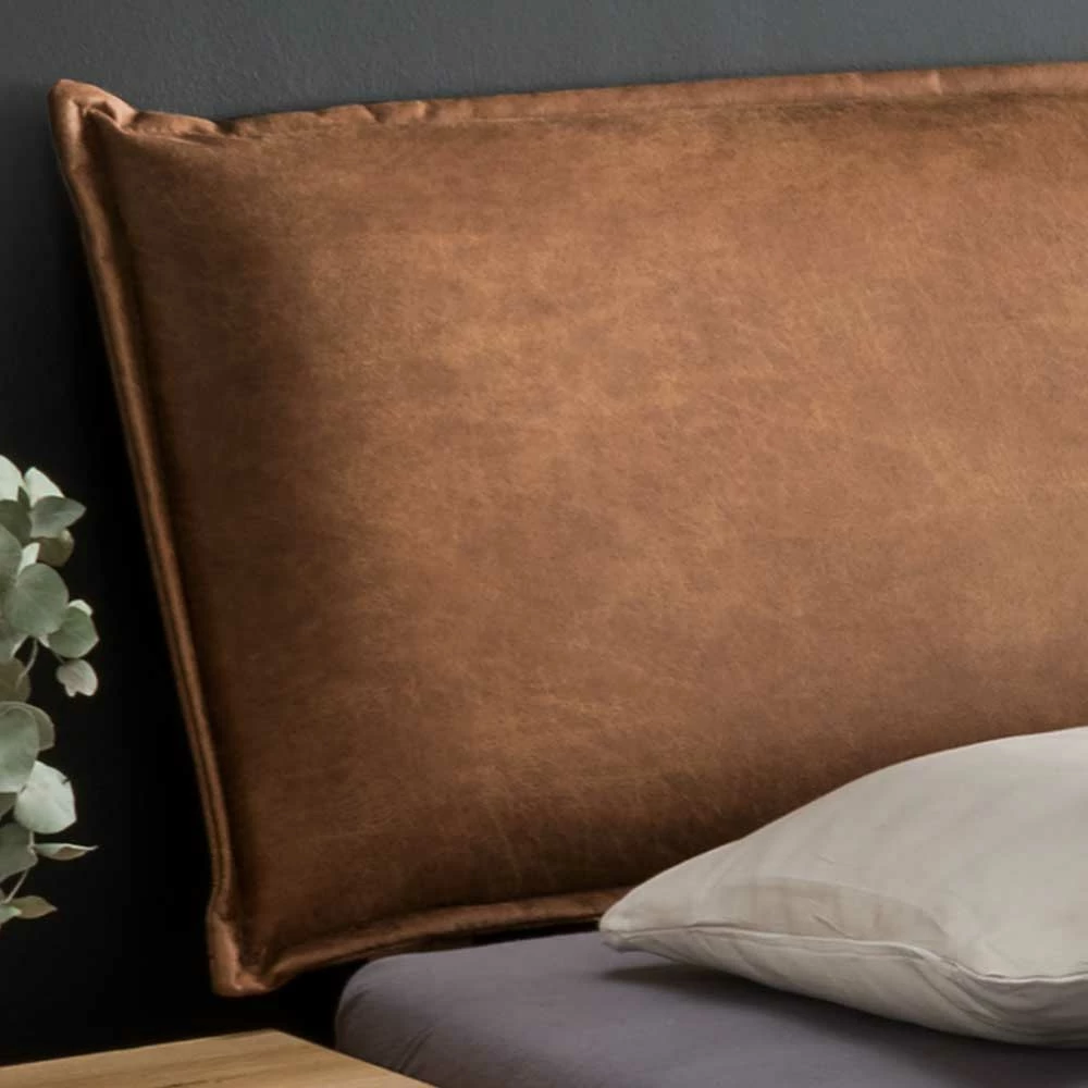 Rustikales Stauraumbett aus Wildeiche massiv - Zennian Rustikales Stauraumbett Aus Wildeiche Massiv - Zennian -Valganios Sales rustikales stauraumbett aus wildeiche massiv mit braunem polsterkopfteil zennian 04