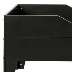 Schwarzes Holzbett Aus Kiefer Massiv - Ilvessino 7 Schwarzes Holzbett Aus Kiefer Massiv - Ilvessino -Valganios Sales schwarzes holzbett aus kiefer massiv 94x59x204 niedriges kopfteil ilvessino 05