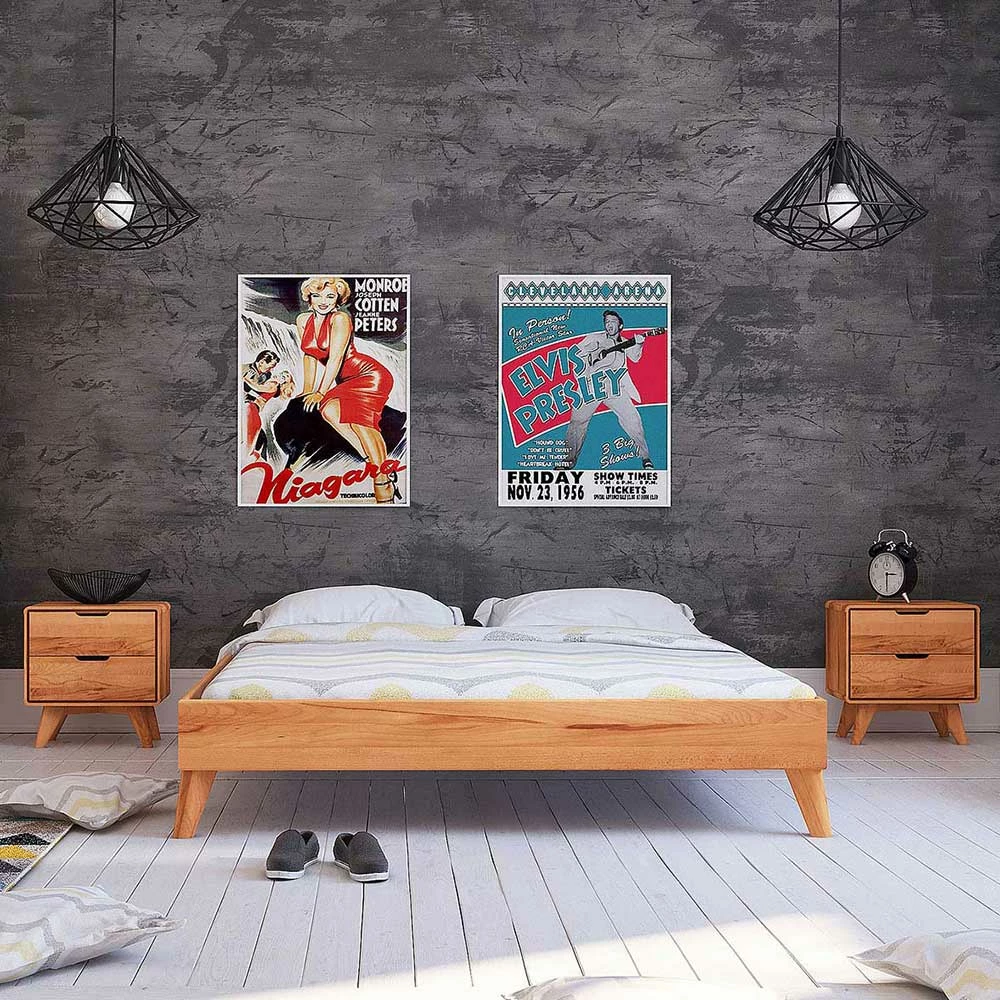 Set Doppelbett & Nachtkommoden - Junola I (dreiteilig) Set Doppelbett & Nachtkommoden - Junola I (dreiteilig) -Valganios Sales set doppelbett nachtkommoden aus kernbuche ueberlaenge 210cm junola i 02